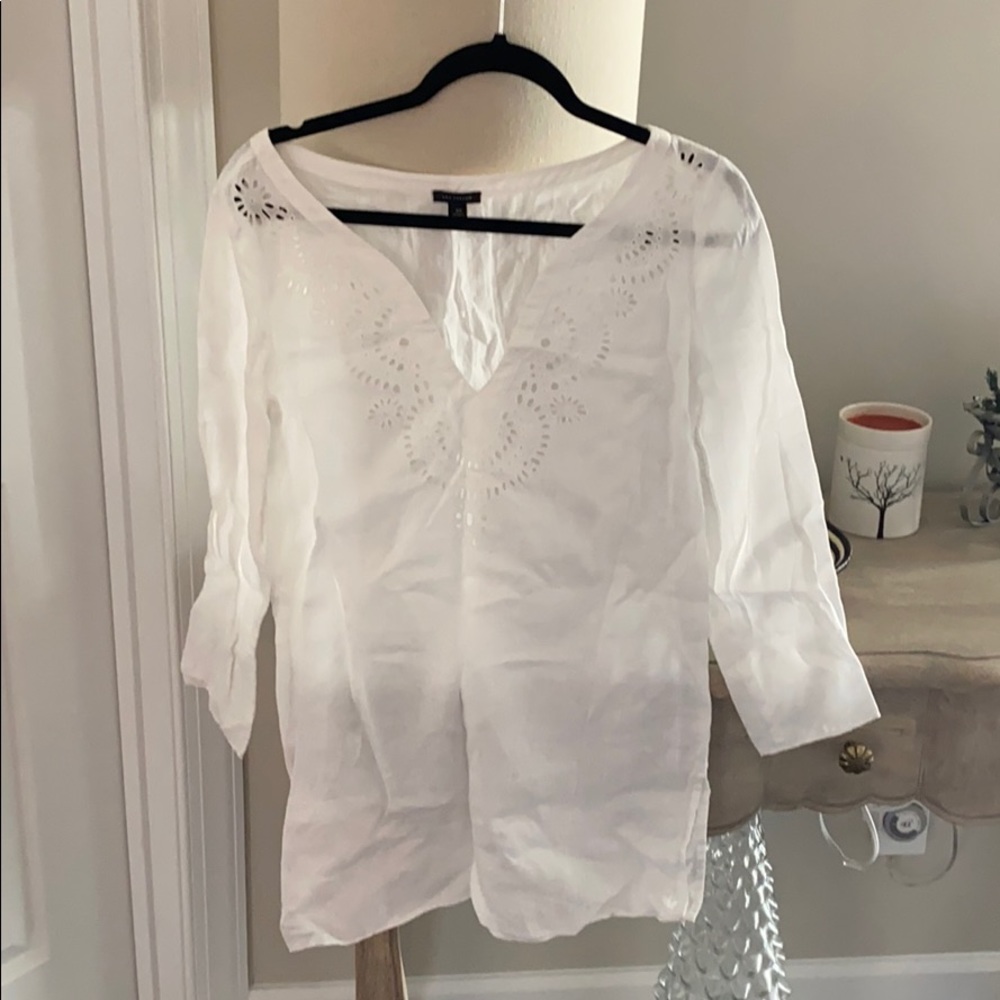 Ann Taylor Linen Coverup
